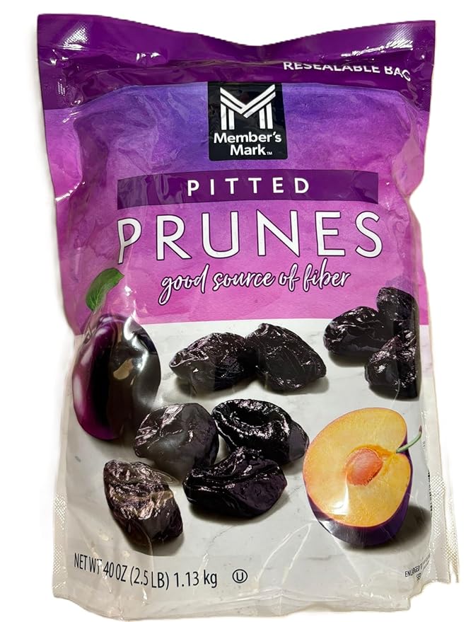 Dried Pitted Prunes 40 oz.