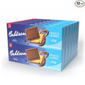 Bahlsen Choco Leibniz Milk Cookies (12 boxes) - Leibniz Butter Biscuits topped with a thick layer of European Chocolate - 4.4 oz boxes