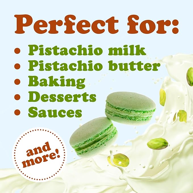 Food to Live - Organic Raw Pistachios No Shell 16 Pounds - Non-GMO Unsalted and Unroasted Kernels. Perfect for Snacking and Cooking