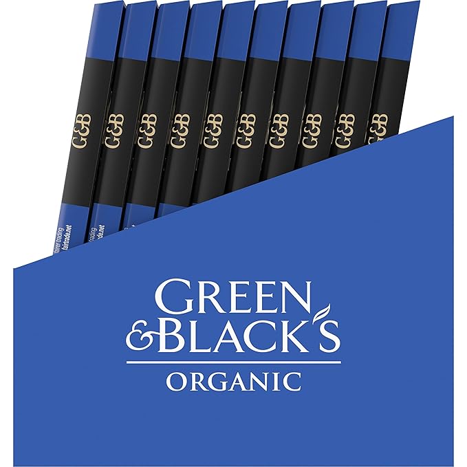 Green &amp Black's Organic Milk Chocolate Bar 34% Cacao 10 - 3.17 oz Bars