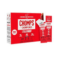Chomps Snack Size Grass-Fed Original Beef Jerky Snack Sticks 0.5oz 24-Pack - Keto Paleo Whole30 4g Lean Meat Protein Gluten-Free Zero Sugar Food Non-GMO Chomplings