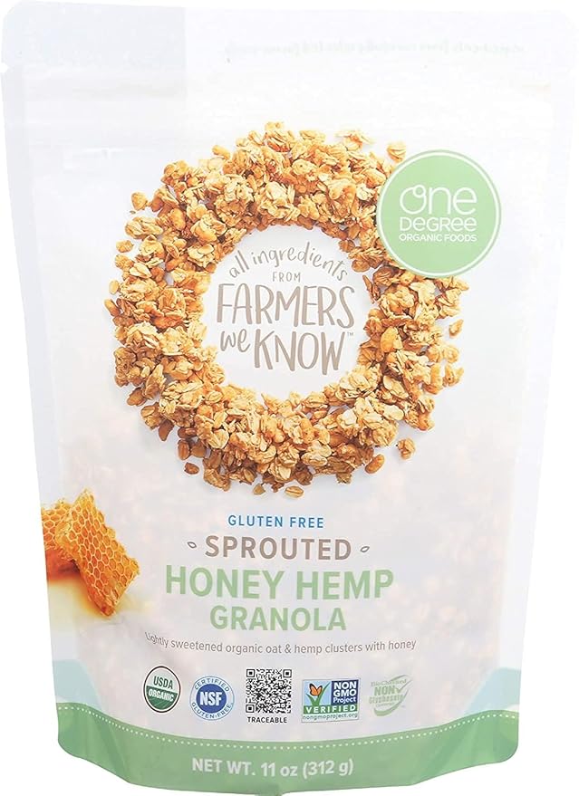 One Degree Sport Oat GranOg2Hny Hm 11 Oz (Pack Of 6)