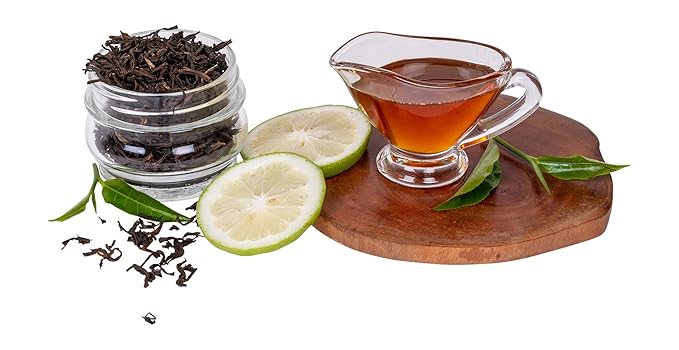 Loose Leaf Earl Grey Black Tea (200+ Cups) - Fresh Harvest - Directly Shipped From Our Family-Owned Estate in India - Blended with Organic Bergamot Oil Sourced From Italy - Bulk Pack ƒ
