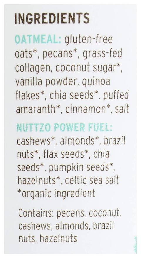 Purely Elizabeth Oat Cup Vanilla Pecan Collagen 2 oz (Pack of 12)