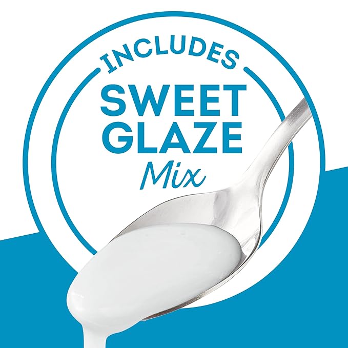 Krusteaz Gluten Free Vanilla Muffin Mix Gluten Free Vanilla Muffins With Sweet Glaze Mix 18 oz Box (Pack of 8)