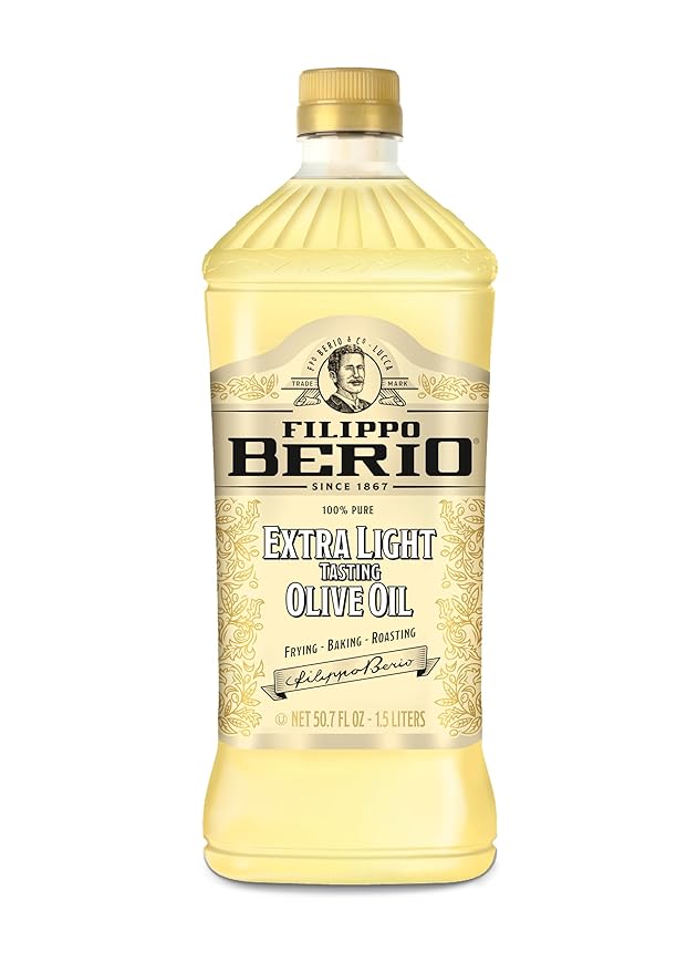 Filippo Berio Extra Light Tasting Olive Oil 50.7 Ounce rPET Bottle