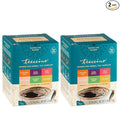 Teeccino Dandelion Tea Sampler - Caramel Coconut Dark Roast Mocha Mint Red Chai Turmeric - Prebiotic Coffee Substitute | Caffeine Free | Gluten Free | Coffee Alternative 12 Tea Bags (Pack of 2)