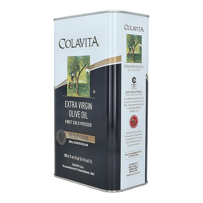 Colavita Premium Italian Extra Virgin Olive Oil Tin 101.4 fl. oz. Tin