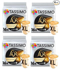 Tassimo L'OR Espresso XL Classique Coffee Pods (Pack of 4 Total 64 Capsules)