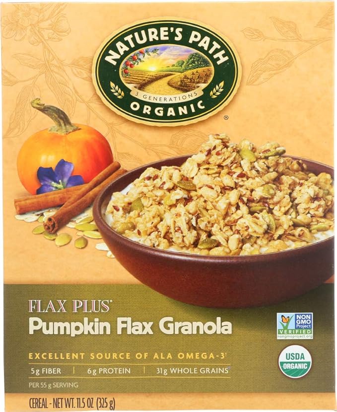 Nature'S Path Organic Flax Plus W/P Granola ( 12x11.5 OZ) by Nature's Path