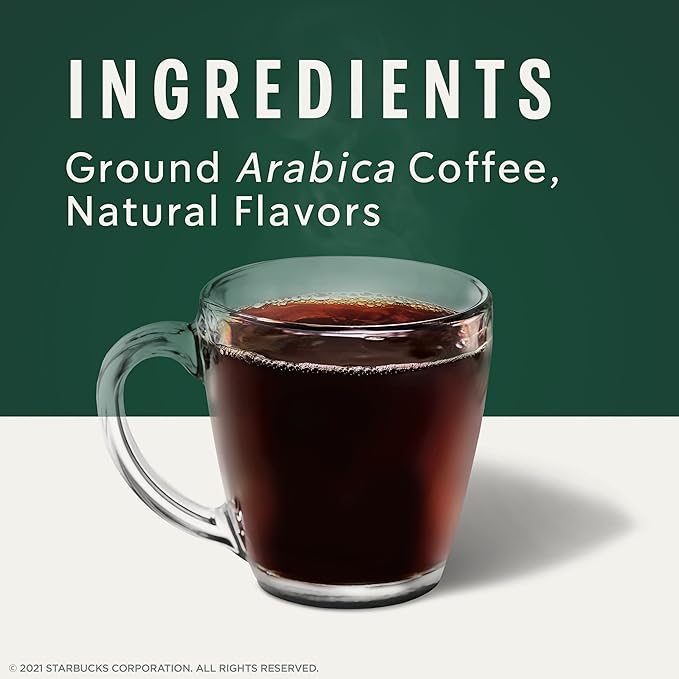 Starbucks Flavored Coffee Genuine K-Cup Pods Cinnamon Dolce Flavored with Sweet and Mellow Notes Recyclable Pods 10 Count Pods in Each (Pack of 4)