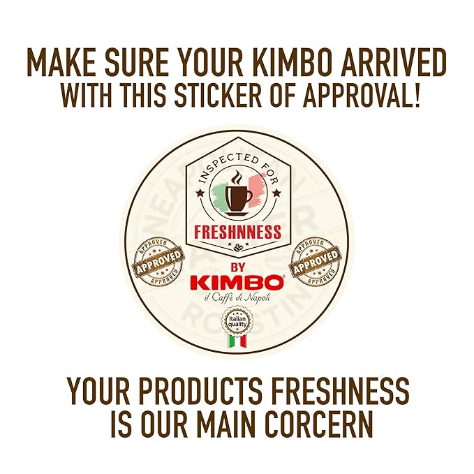 Kimbo Espresso Napoli Ground Coffee | Dark Roast | 10/13 Intensity | Intense Aroma &amp Long Lasting Flavor | 8.8 oz Cans - Pack of 4