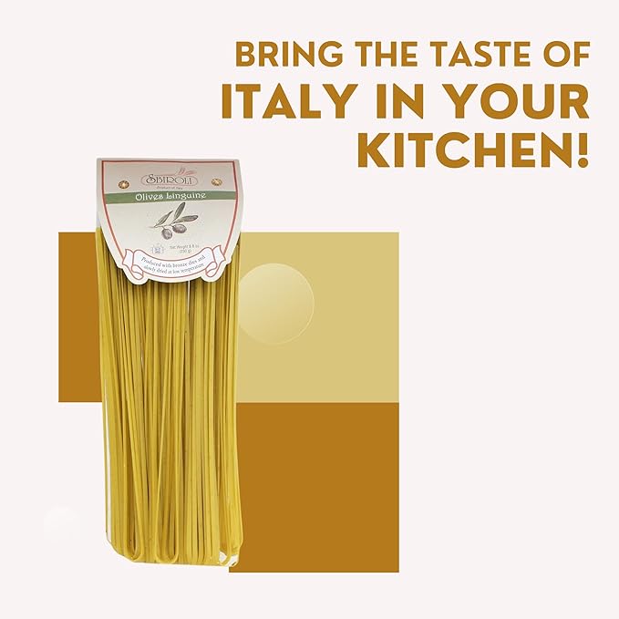 Olive Linguine Pasta - 8.8oz (250gm) - 4 Pack