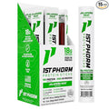 1st Phorm Meat Sticks Jalapeno Heat 18G Protein per Serving USA Raised Lean Beef High Protein Snacks Gluten Free No Msg or Nitrates Individually Wrapped 15 Count