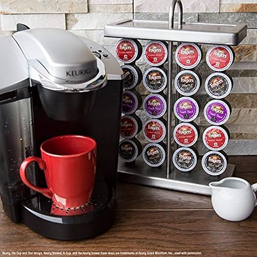 Folgers Vanilla Biscotti Flavored Coffee 12 K Cups for Keurig Coffee Makers