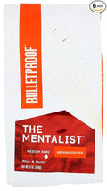 Bulletproof The Mentalist Medium - Dark Roast Ground Coffee 12oz (6 Pack)