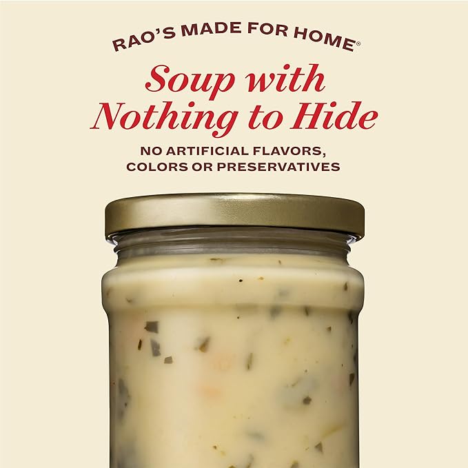 Rao's Italian Sausage &amp Potato With Cannellini Beans Soup 16 Ounce (Pack of 6)