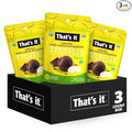 That's it Organic Dark Chocolate &amp Banana Truffles. 100% Plant-Based Vegan Gluten-Free All Natural (3 Pack)