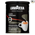 Lavazza Caffe Espresso Ground Coffee Medium Roast 8 oz Cans Full Case of 12