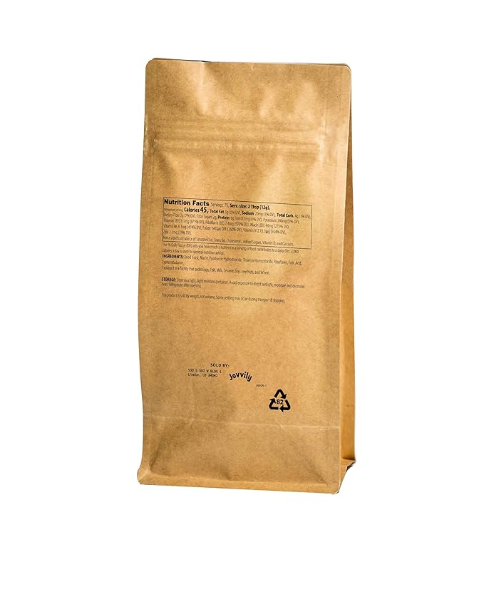 Jovvily Nutritional Yeast Flakes Popcorn Soups Fortified (32 Ounce)