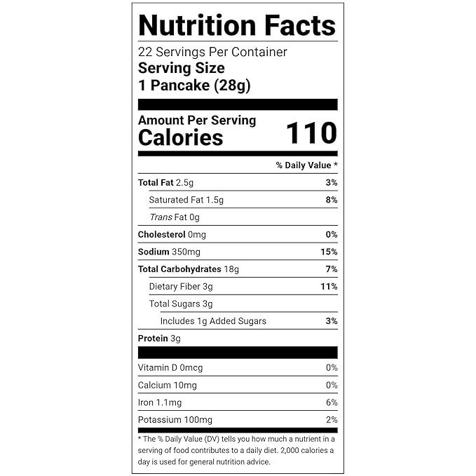 War Eagle Mill Organic Chocolate Chip Pancake &amp Waffle Mix 22 oz Bag (2 Pack)