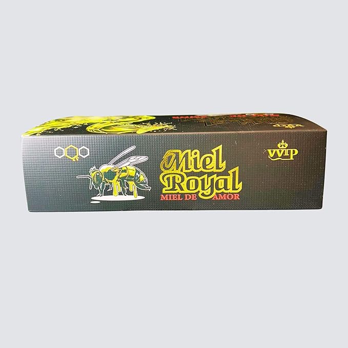 Miel Royal Extreme VVIP (Miel de Amor) Organic Raw Honey 12 Sachets of 20g each