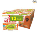 Nis-sin Cup Noodles Chicken Flavor Ramen Noodle Soup Microwaveable Paper Cup 2.5 Ounces Each - Pack of 12