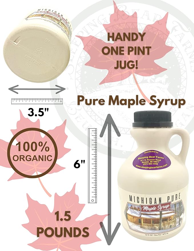 Maple Syrup 16 oz. (Pint) - Case of 12