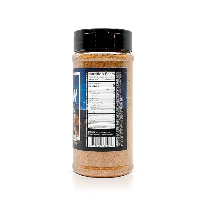 Spiceology – Derek Wolf Cowboy Butter Seasoning – Bold &amp Buttery Blend with Garlic Smoked Paprika &amp Mustard – Perfect for Beef Brisket Pork Chops Chicken Thighs &amp Steak – 10.4 oz