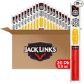 Jack Link's Classics Meat Sticks Teriyaki - Protein Snack Meat Snack Sticks with 5g of Protein Made with Beef &amp Pork Keto Friendly Individually Wrapped - 0.8 Oz. (Pack of 20)
