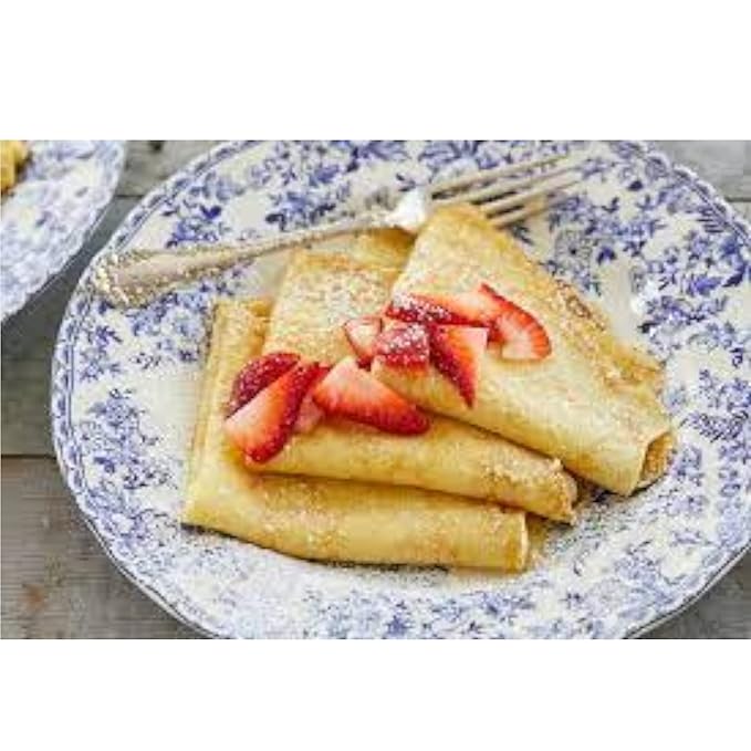 My Favorite Crepe Mix Traditional French Style - Quick Pantry Staples for Crepe Maker - Gourmet French Crepes Mix with Unbleached Wheat Flour &amp Nonfat Milk - French Pancakes Mix Collection (24 oz)