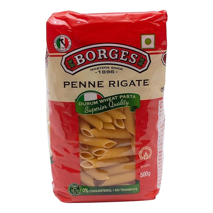 METREY Penne Rigate Durum Wheat Pasta 500g