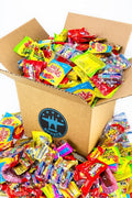 Bomber 8 lb Bulk Candy Box - Fun Size Candies Individually Wrapped Treats &amp Snacks Bulk Candy Mix for Trick-or-Treat Gifts for Adults &amp Kids (Assorted)