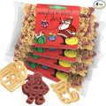 Pastabilities Fun Shaped Pasta for Kids - Christmas - Naughty or Nice Holiday Theme Non-GMO Natural Wheat and Vegetable Pasta All-Natural Kosher Certified Made in the USA (4 Pack 14 Oz)