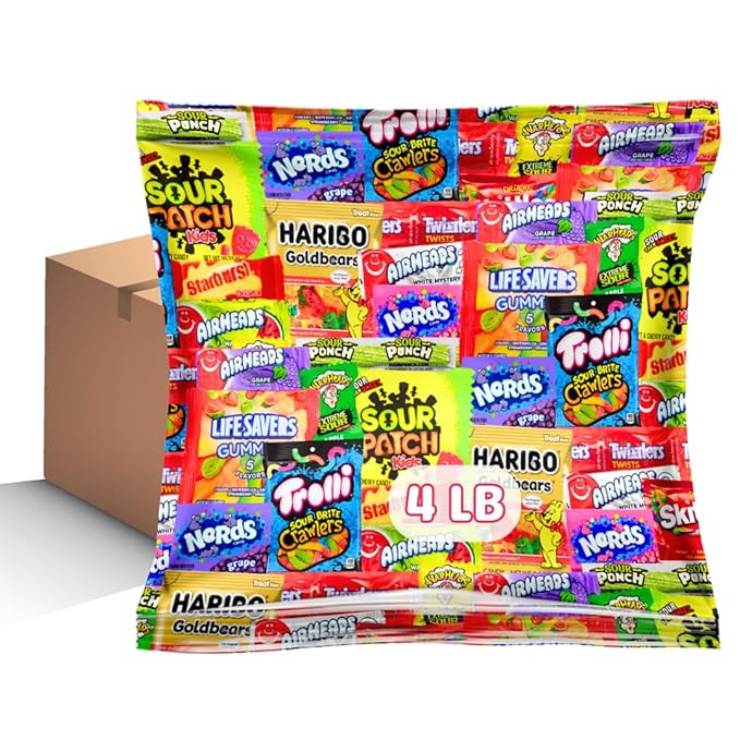 Assorted Candy Variety Pack - Individually Wrapped Party Candy Assortment - candy For Every Occasion! (64 Ounces)