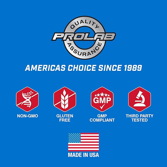 ProLab Advanced Essential Whey Protein Powder Whey Concentrate &amp Isolate Blend 21g Protein BCAAs Digestive Enzymes Muscle Support &amp Recovery(Vanilla Donut)