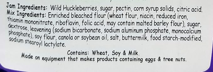 Wild Huckleberry Waffle Mix