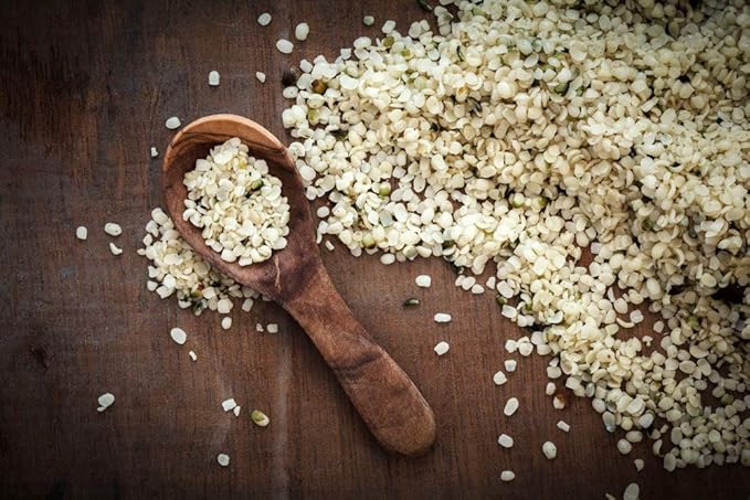 Food to Live Organic Hemp Seeds 18 Pounds – Non-GMO Raw Hearts Hulled Shelled Kosher Vegan Bulk Low Carb Low Sodium Good Source of Protein &amp Iron Great for Oatmeal Product of China