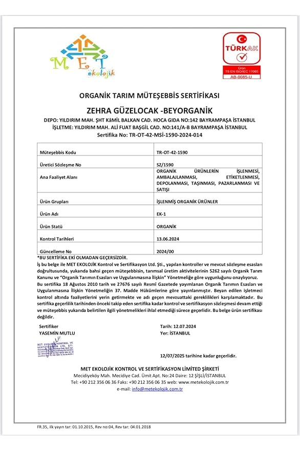 Organic Vegetable Spiral Pasta 15% Vegetables 8.5oz - Aflatoxin &amp Pesticide Tested Natural Pasta