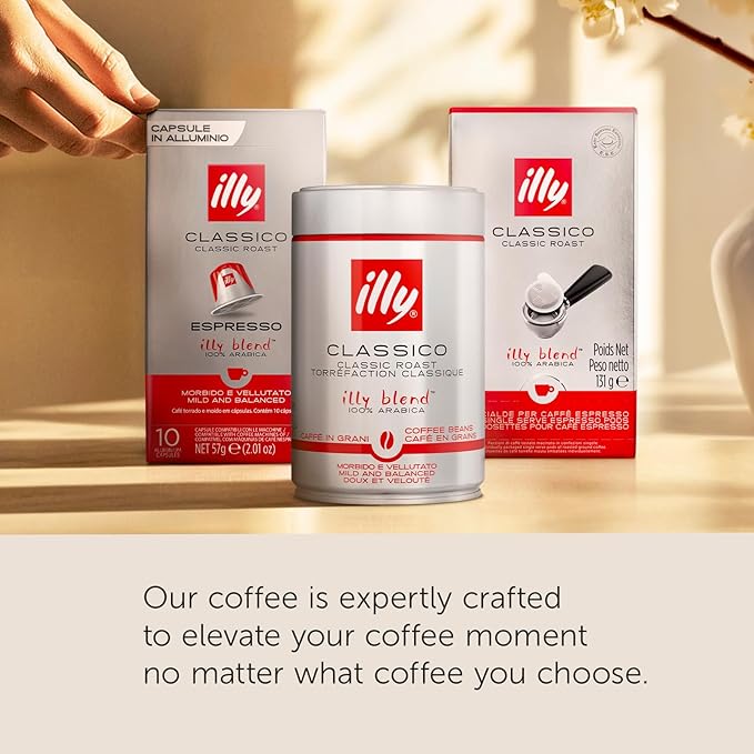 illy Coffee K Cup Pods for Keurig Machines Intenso Dark Roast 100% Arabica Premium Italian Coffee 20 Count 4 Pack