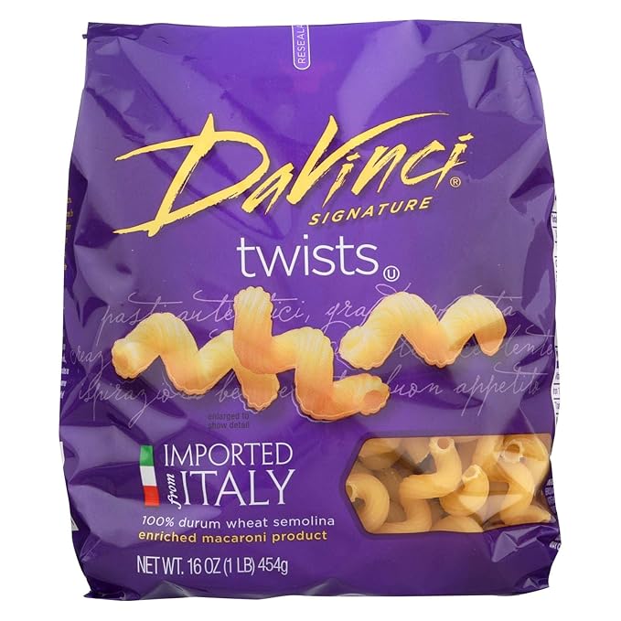 DAVINCI PASTA TWISTS 16 OZ