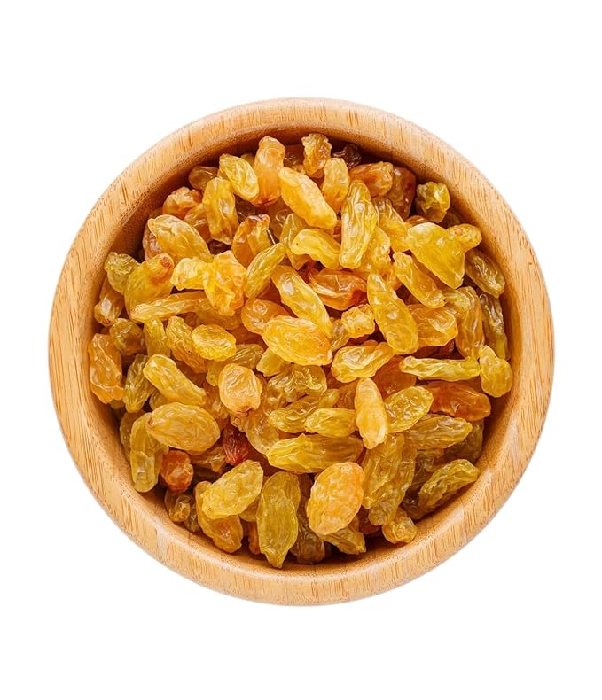 100% Natural - Premium Golden Raisins (Kishmish) Everyday Essential Superfood - Dry Fruits &amp Nuts Rich in Fiber helps in digestion - 250 gm