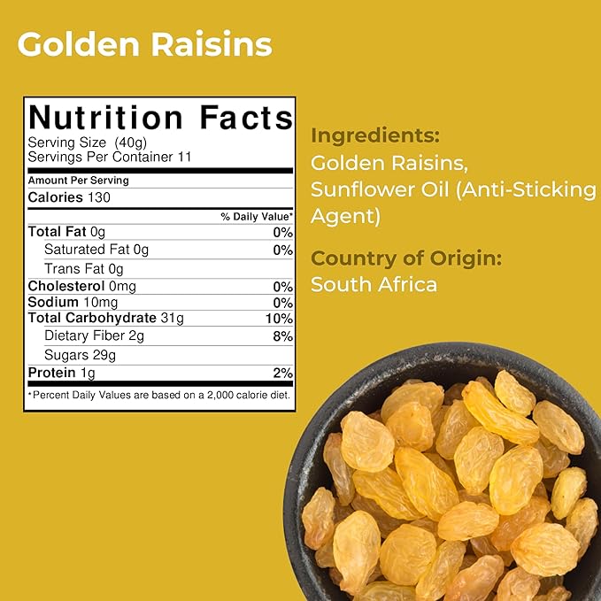 Amrita Golden Raisins (1lb) + Dried Apples Diced (1lb) + Dried Apple Rings (1lb) | No Sugar Added Vegan non-GMO Gluten Free Peanut Free Soy Free Dairy Free Snacks | Healthy Snacks For Cravings