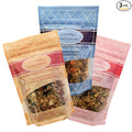 Cravings Daily Granola Variety- 3 Pack- Michigan Cherry &amp Roasted Nuts Apricot Blueberry Coconut &amp Macadamia Nut and Cranberry Orange &amp Roasted Nut