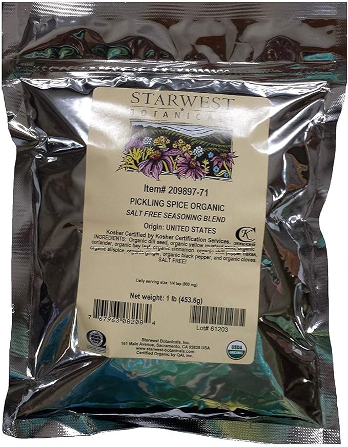 Organic Pickling Spice