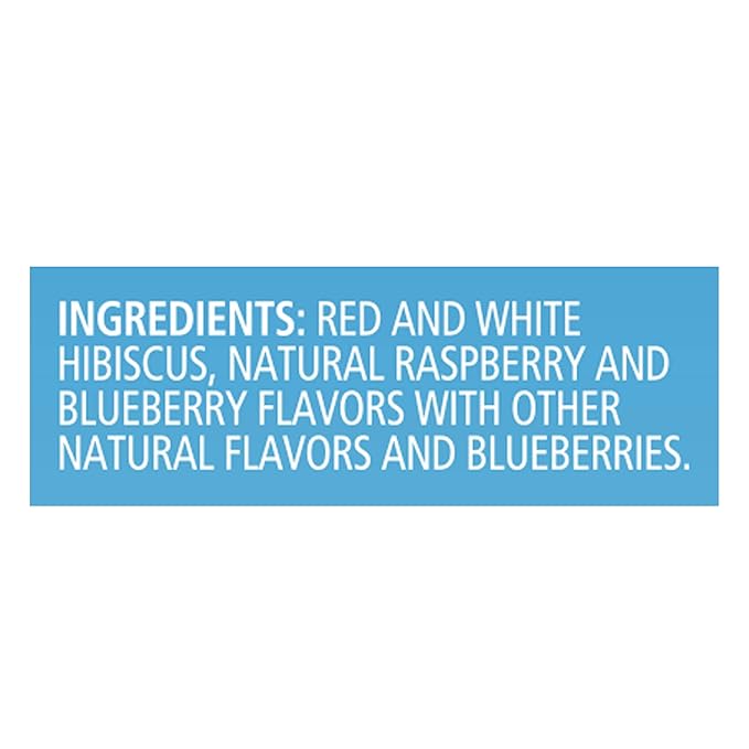 Celestial Seasonings Cold Brew Iced Tea Red White &amp Blueberry Caffeine Free 18 tea bags (Pack of 6)