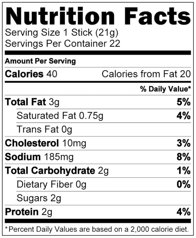 Buffalo Bills 1-lb Pack Hot &amp Spicy Lebanon Bologna Sticks (Pennsylvania Dutch hot beef sticks)
