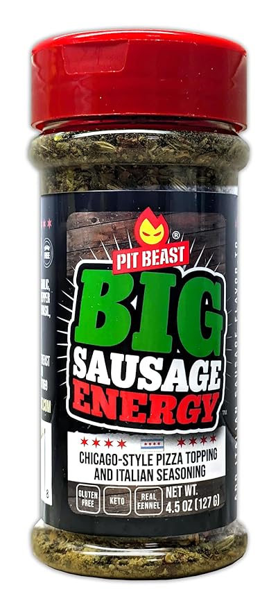 Italian Seasoning Bundle - Pizza Night and Pasta Night Spice Blends - Ultimate Bundle - Pit Beast - Garlic AF and Big Sausage Energy - VEGAN - NO JUNK!