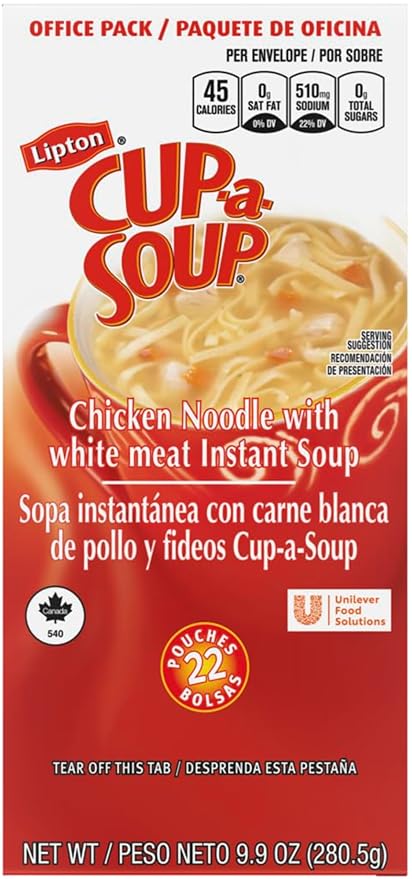 Lipton Cup-A-Soup Chicken Noodle 9.9 ounce (Pack of 1)