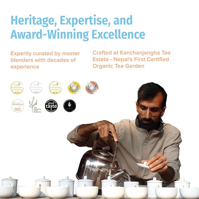 Nepal Tea Organic Loose Leaf Tea Sampler | Includes a Variety of 14 Delicious &amp Unique Loose Teas